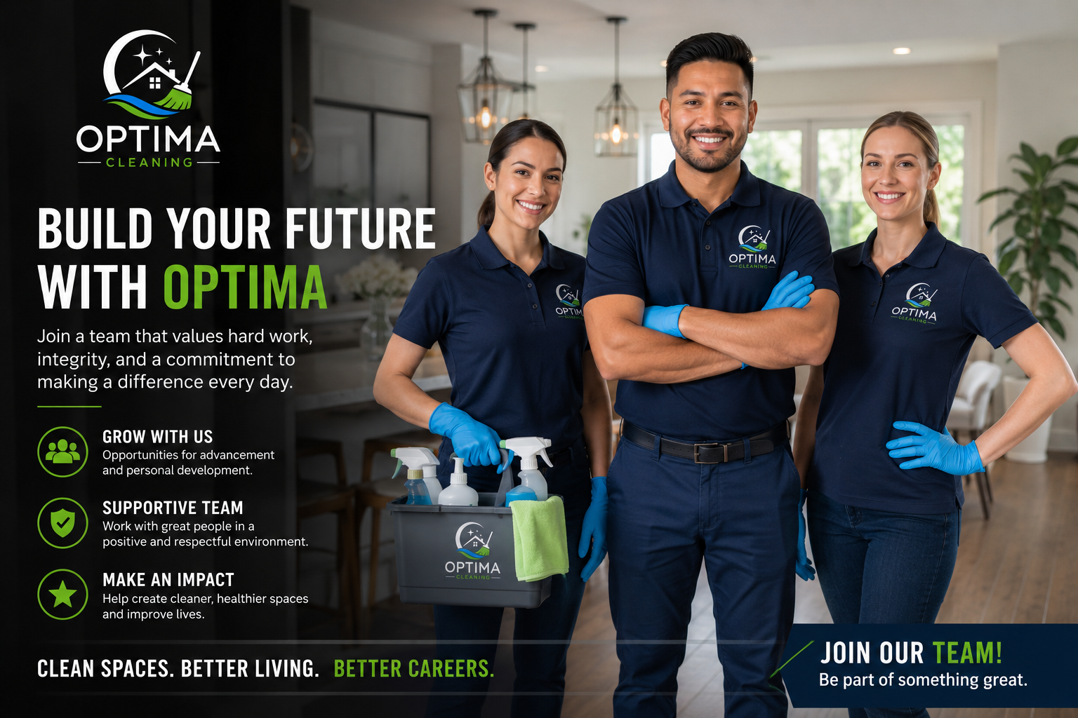 Join the Optima Cleaning team